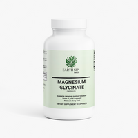Magnesium Glycinate for Sleep, Stress & Muscle Relaxation  High Absorption, Gentle Formula