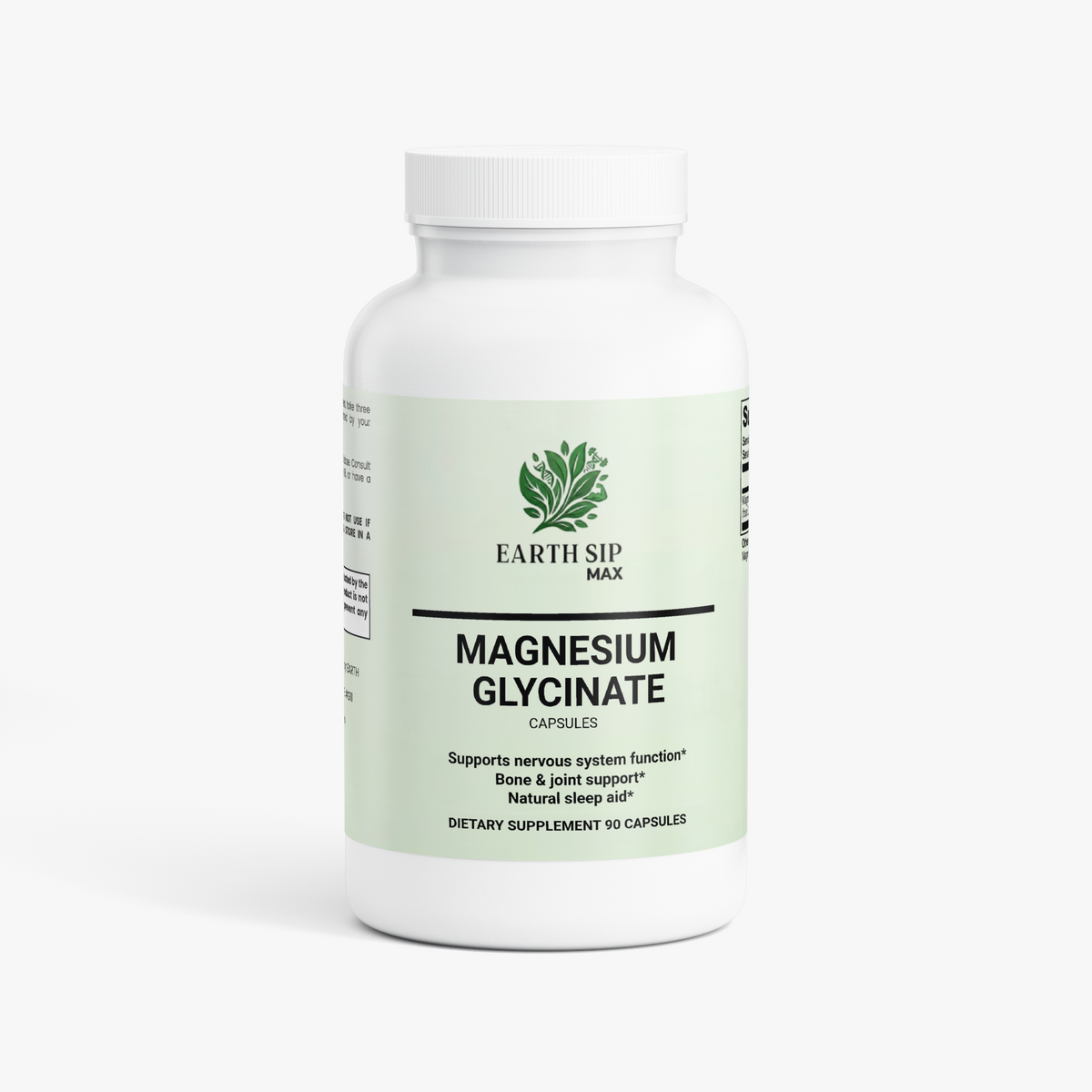 Magnesium Glycinate for Sleep, Stress & Muscle Relaxation  High Absorption, Gentle Formula
