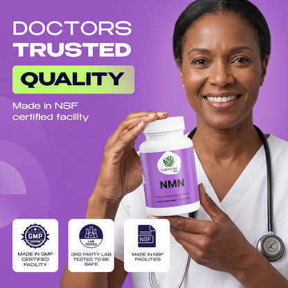 NMN Supplement with NAD+ Resveratrol and French Maritime Pine Bark Extract - NMNH Alternative | NAD Liposomal Supplements for Men and Women - Supports Cellular Energy