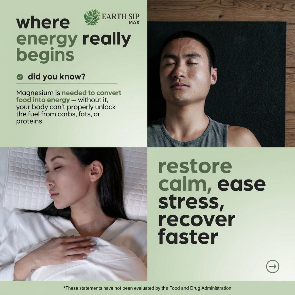 Magnesium Glycinate for Sleep, Stress & Muscle Relaxation  High Absorption, Gentle Formula