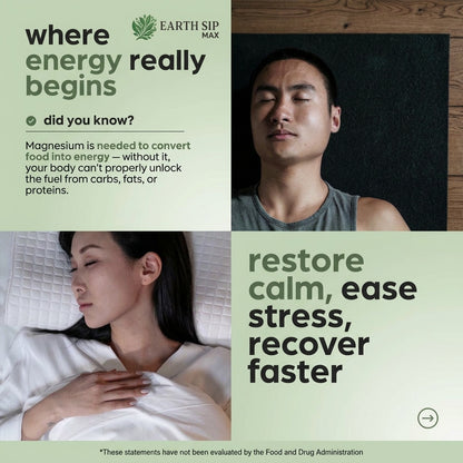 Magnesium Glycinate for Sleep, Stress & Muscle Relaxation  High Absorption, Gentle Formula